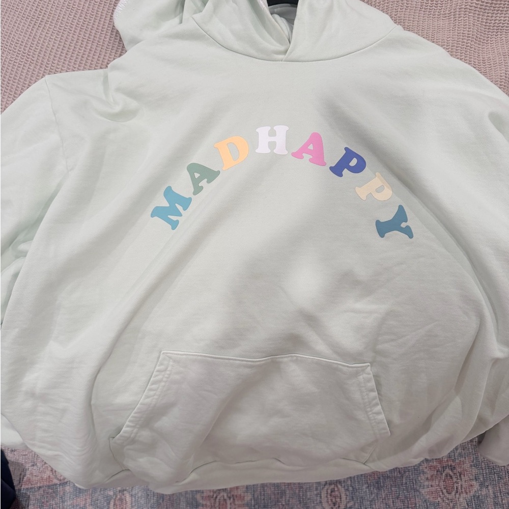 MADHAPPY ' Mint Green Hoodie - Picture 3 of 4